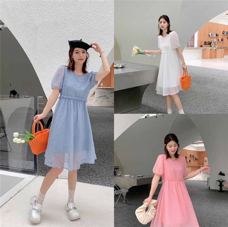 时尚潮流韩版连衣裙，女装连衣裙，英利伊人