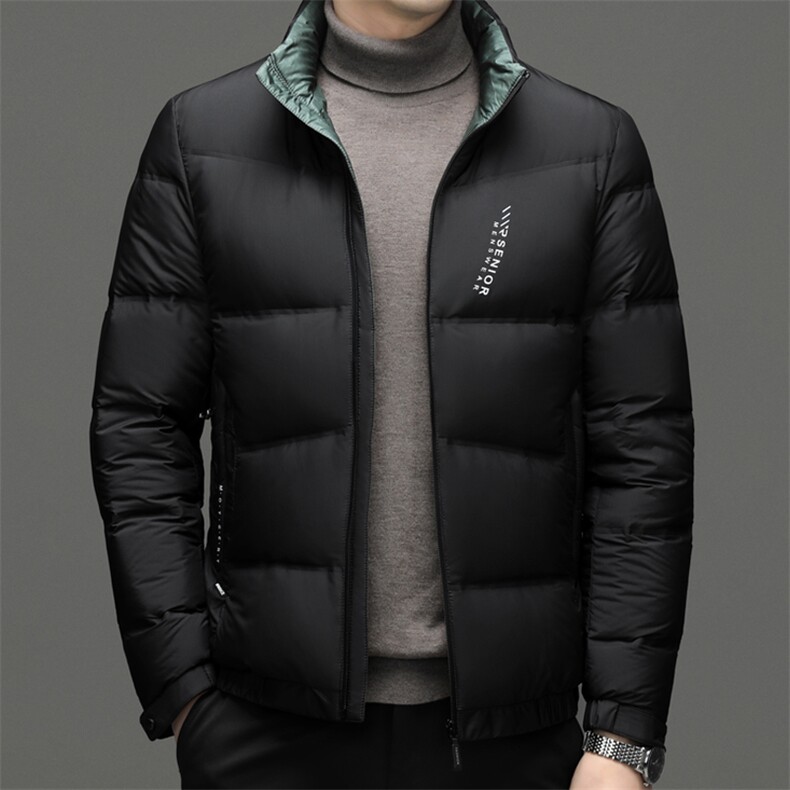 DF8808钱塘2020-2冬季厚款商务休闲立领中年男士羽绒服P225图片