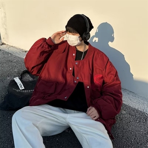 青春流行男春季夹克文艺潮薄款外套J678P55图片