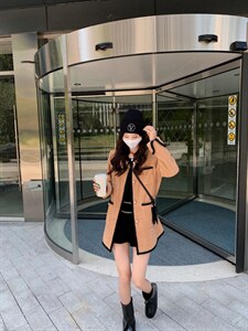 毛毛大衣外套图片
