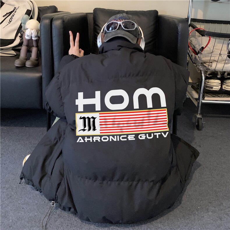 冬季新款美式潮流印花保暖加厚冲锋棉服外套MY23401特批70控118,男装棉衣,星座605(原A050)