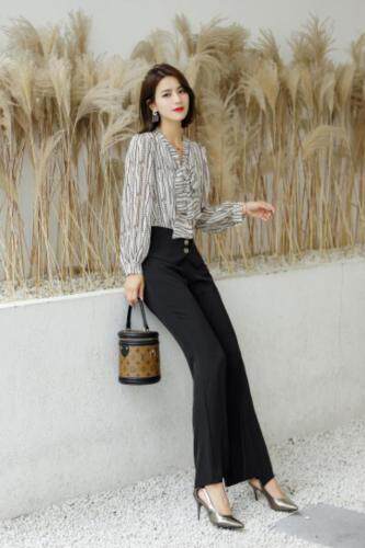 秋装套装，女装职业装，贻思茗