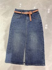 秋季牛仔半裙，女装半身裙，古泥