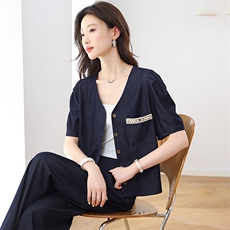 2025年夏季新款时尚淑女套装，女装套装/套裙，婷思杰（原婷想服饰）