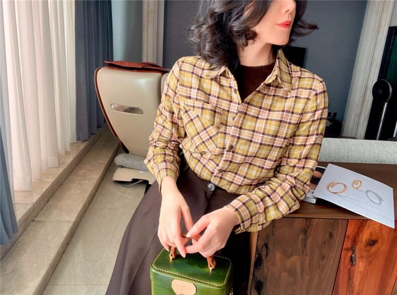 【新款加绒衬衫】牛奶绒，婴儿肌肤般软糯，女装衬衫，七七迷兰