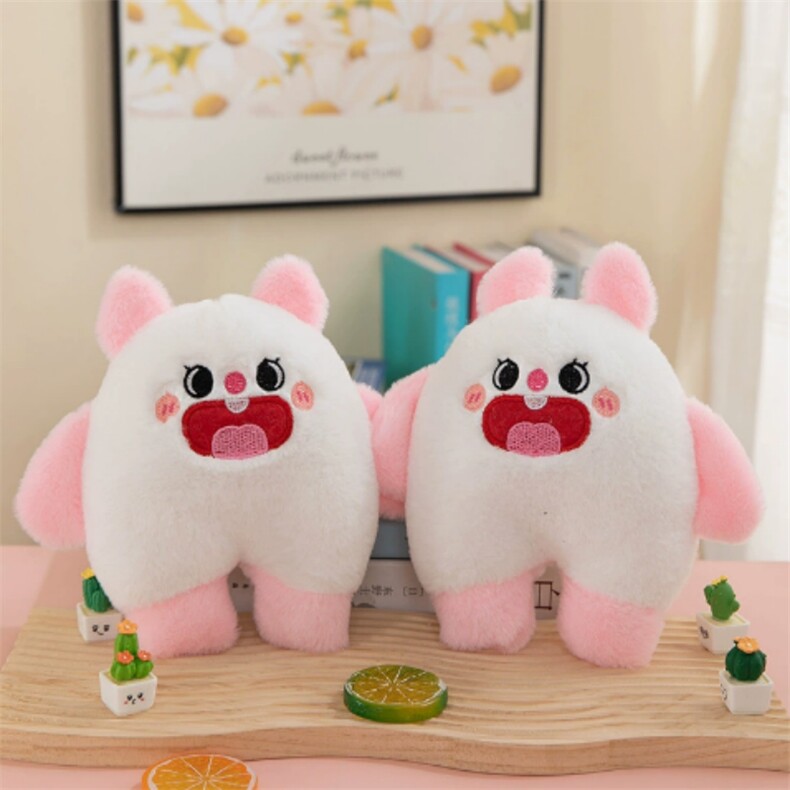 八寸大嘴兔，诚瑞精品毛绒玩具