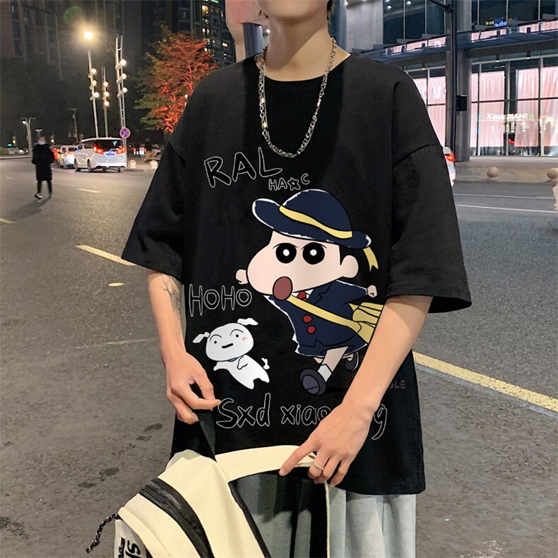 运动套装男士夏季宽松休闲短袖短裤华夫格男生青少年帅气学生衣服,男装T恤,电商B371