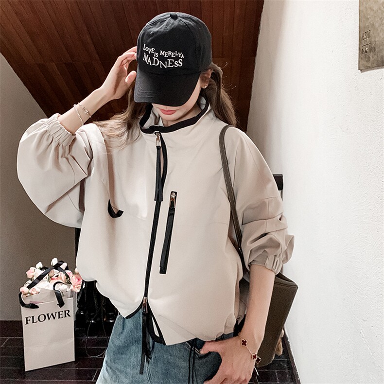 【现货】2025春新款运动夹克冲锋衣女短外套A馆126-2521P145K218,女装短外套,浙宝A馆126