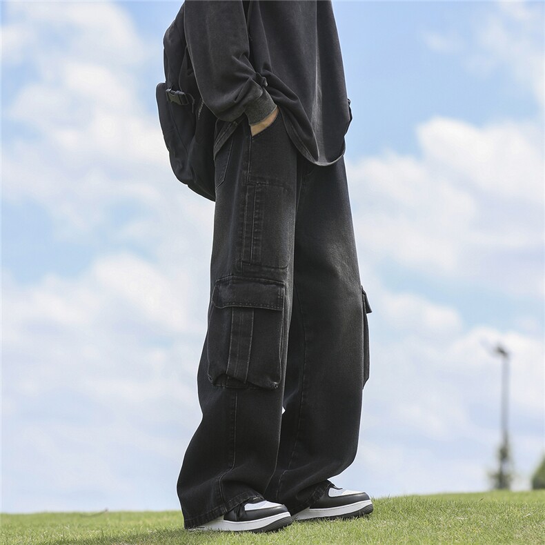 C315-G3063现货数据工装高质量牛仔裤(P65X89)外景3,男装牛仔裤,电商C315