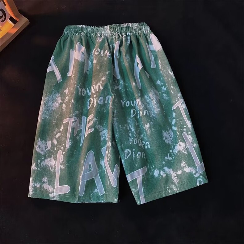 宽松型五分裤时尚潮牌潮流潮简约运动裤男青春流行新款DK369-P28,男装休闲裤,星座1109-3
