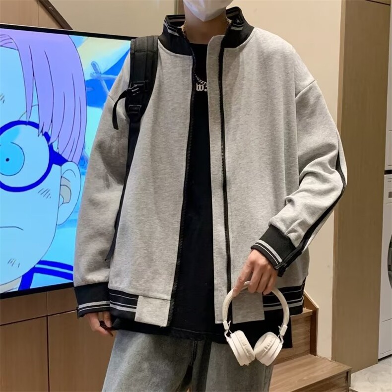 运动夹克外套秋冬款棒球服hiphop欧美高街W5068P45,男装夹克,星座1116-2