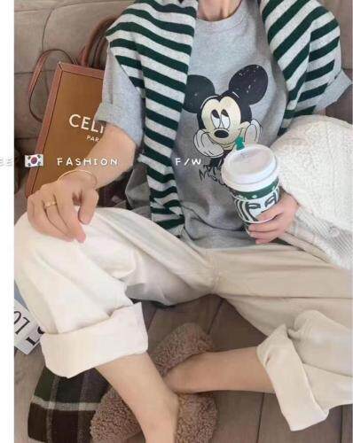 【现货】春装新款短袖T，女装，浪漫E点