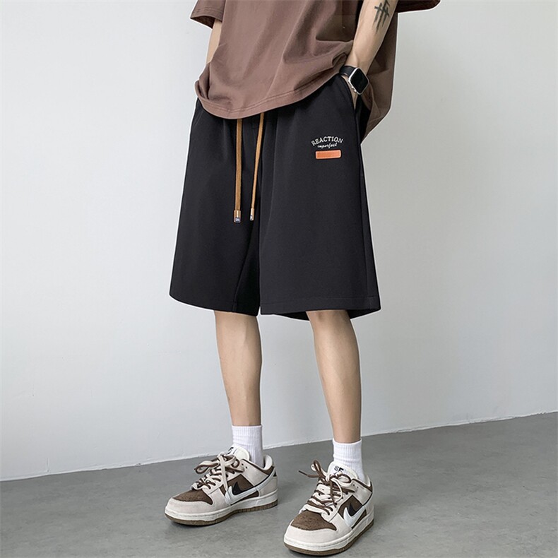 抖音直播品质港风主推五分裤男短裤X416b-1-DK390-P45限58,男装牛仔裤,星座416B-1