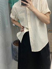 夏季短袖衬衫，女装衬衫，A.S BAINA 艾莎佰纳