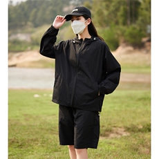 夏季薄款UPF50+防紫外线皮肤衣男宽松钓鱼防晒服套装2360-682-P55，男装休闲套装，星座1403A