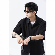 2025夏季新款薄款冰丝衬衫短袖男百搭上衣T131-P45-控68,男装T恤,电商D309,电商基地 2025夏季新款薄款冰丝衬衫短袖男百搭上衣T131-P45-控68,男装T恤,电商D309,电商基地