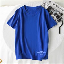 2021夏季新款纯棉百搭日系平铺印花圆领短袖T恤男A436-T06-P16，男装T恤，电商A436