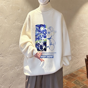 控68高领毛衣男士大码内搭毛线衣男 GM45290-P45加绒款-P65图片