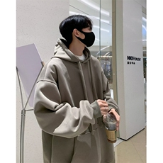 重磅连帽加绒卫衣男2024新款秋冬季上衣美式潮牌EM00-P45，男装卫衣，星座1109-3