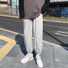 夏秋冰丝运动裤休闲超薄透气弹力九分裤2027-特批20图片