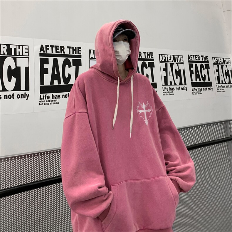 W19XZ517A-6P68秋冬新款水洗做旧卫衣,男装卫衣,星座517A-6