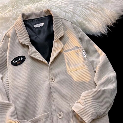 男士休闲西装工装灯芯绒西装外套W125P55,男装西服,星座1116-2