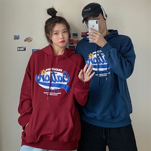 320克加绒大码宽松立领拉链卫衣女长袖oversize外套女E639-P45