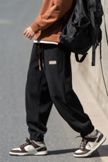 2024冬新款cityboy日系加绒加厚宽松束脚休闲运动裤K252-P40控78，男装休闲裤，星座914-3