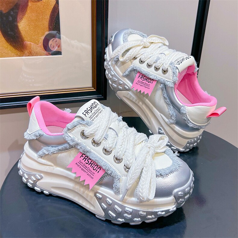 x2936-p165老爹鞋2024秋季新款增高运动鞋女百搭鞋女时尚女鞋,女鞋休闲鞋,星座1407-3