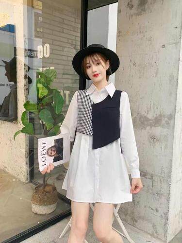 衬衫两件套，女装衬衫，田间晨露