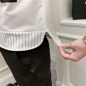 社会小伙夏季t男潮流五分袖短袖t恤数据款上衣A210-A116-P40 控58图片
