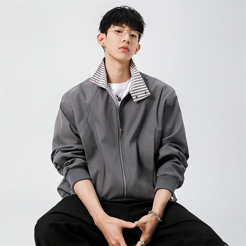潮牌高街休闲上衣潮流宽松夹克A161-JK901-P68,男装夹克,电商A161
