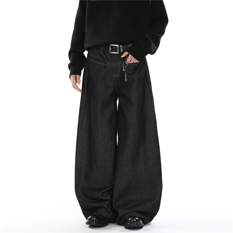 xz905-2-Z083#P65-（控98）美式原牛水洗牛仔裤，男装牛仔裤，星座905-2