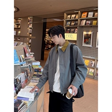 1506/Q31150/P63美式复古廓形宽松圆领棉服，男装棉衣，星座1506