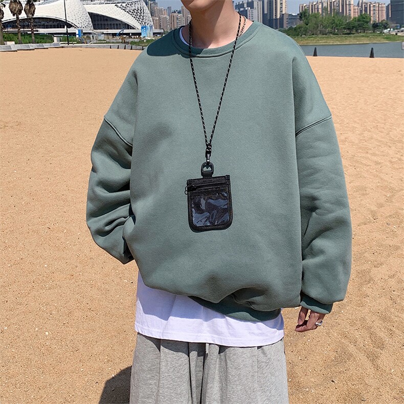 中性风多色时尚套头男卫衣情侣衫外套WY98P25控38,男装卫衣,电商A089-1