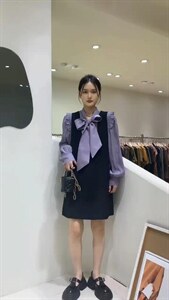 背心套装图片