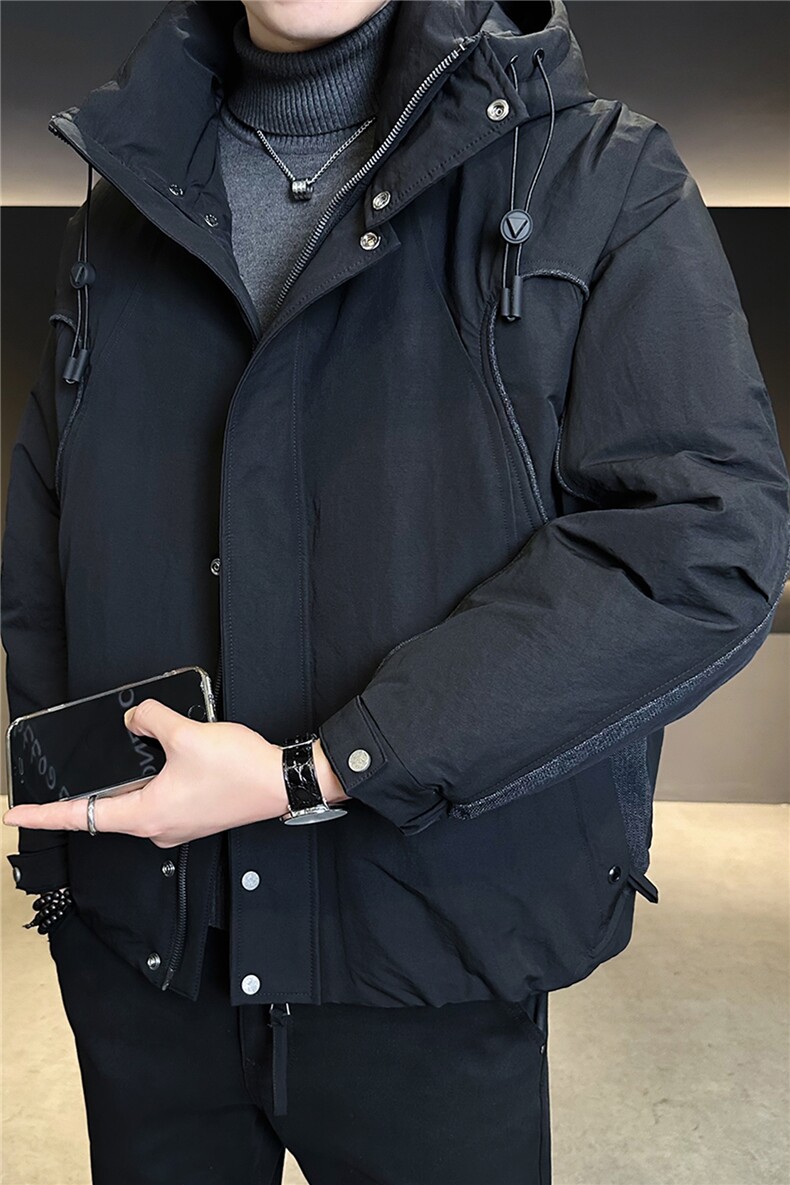 有报告90鹅绒羽绒服男冬季2025新款外套A313-Y135592-P365,男装羽绒服,电商A313