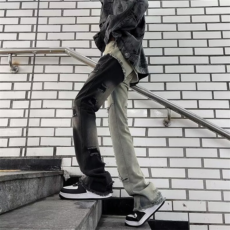 美式牛仔裤男款秋季长裤潮NK731P48,男装牛仔裤,星座1116-2