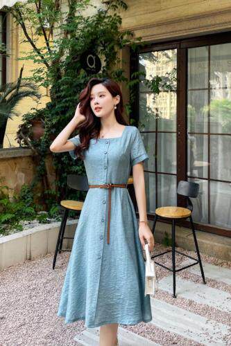 2021天丝提花夏天连衣裙，女装连衣裙，天使公主