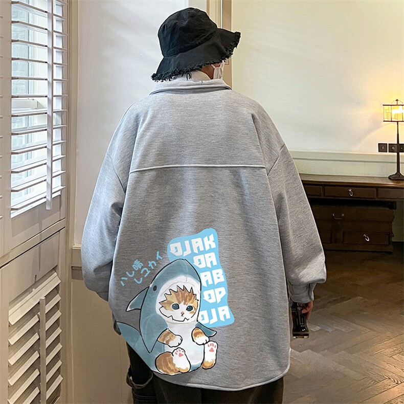 控58加厚加绒衬衫男大码长袖衬衣男外套HC79217-P38加绒款-P48,男装衬衫,电商A040