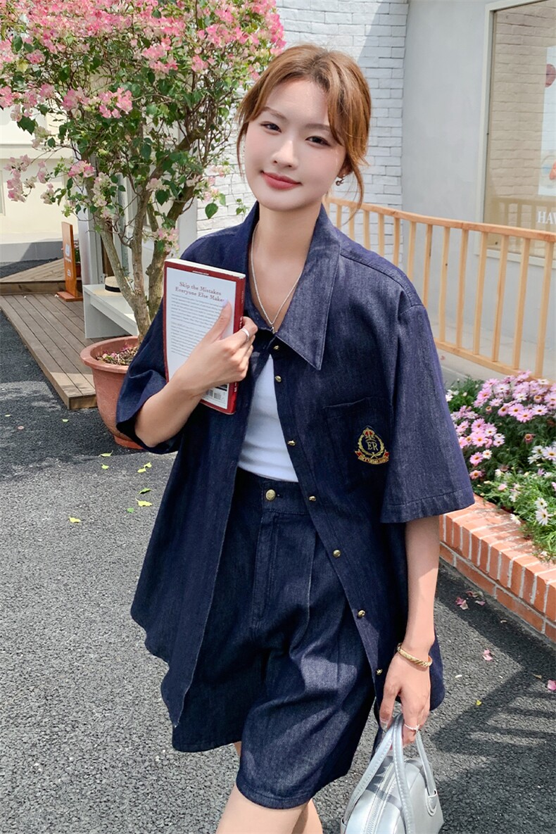 现货牛仔套装2C093-2108-P155-K228,女装套装/套裙,2C093