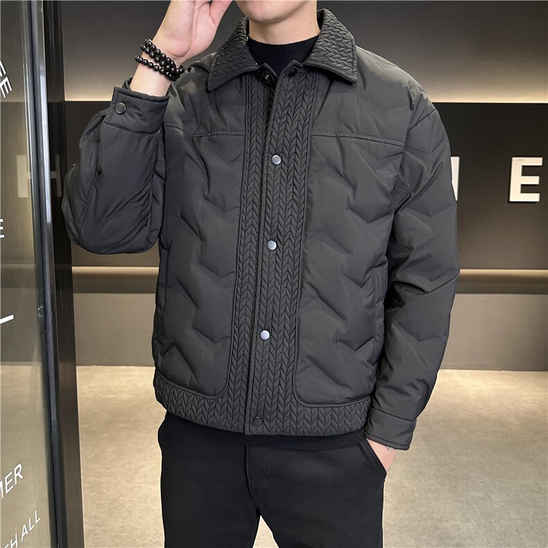 现货主推男士商务休闲简约白鸭绒羽绒服夹克外套YR121,男装夹克,电商B226