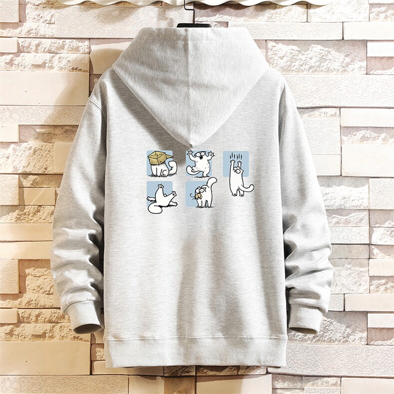 KS21097-P38连帽开衫卫衣男运动外套大码班服砖墙挂拍,男装卫衣,电商A040A