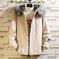 MM48062-P130冬季大毛领棉衣男士大码加厚棉袄男棉服砖墙，男装棉衣，电商A040A