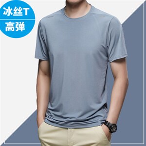 BH61427钱塘2020-2直播深度备货短袖T恤真冰丝休闲运动P43,男装T恤,钱塘207-2