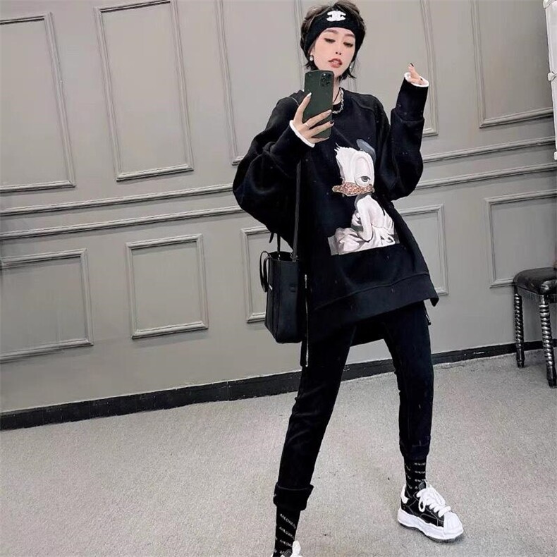 大版卫衣，女装卫衣/绒衫，洣琳萱