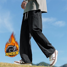美式纯棉工装裤男士秋冬季宽松直筒休闲长裤子Z2345-P50/加绒P58，男装工装外套，星座509