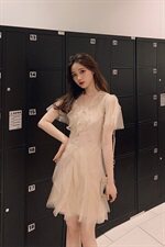 主推款，很仙聚会海边度假小众仙女连衣裙裙两件套860，女装连衣裙，Mushroom