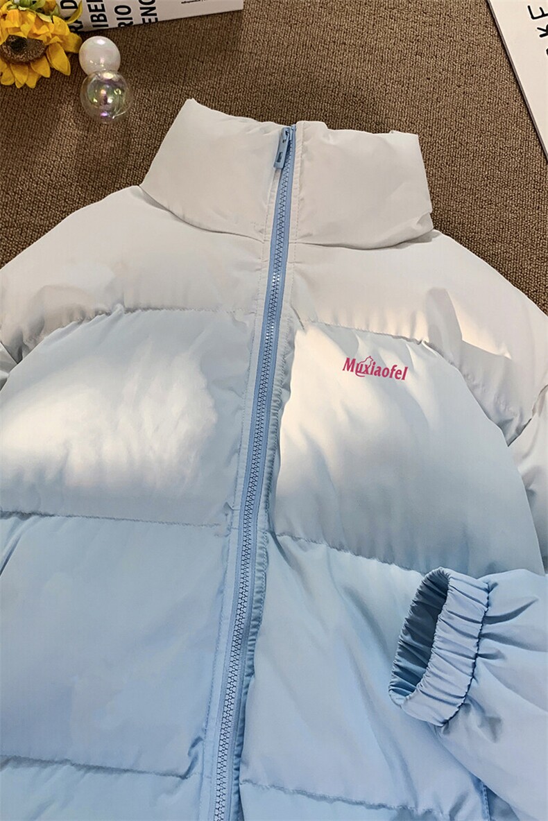量大优可提供视频冬棉衣立领渐变HD019-1-MF5333-P75,男装棉衣,电商019-1