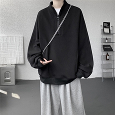 现货WY5532-P55特无差价控98M-5XL高品质解构拉链立领卫衣，男装卫衣，电商D232